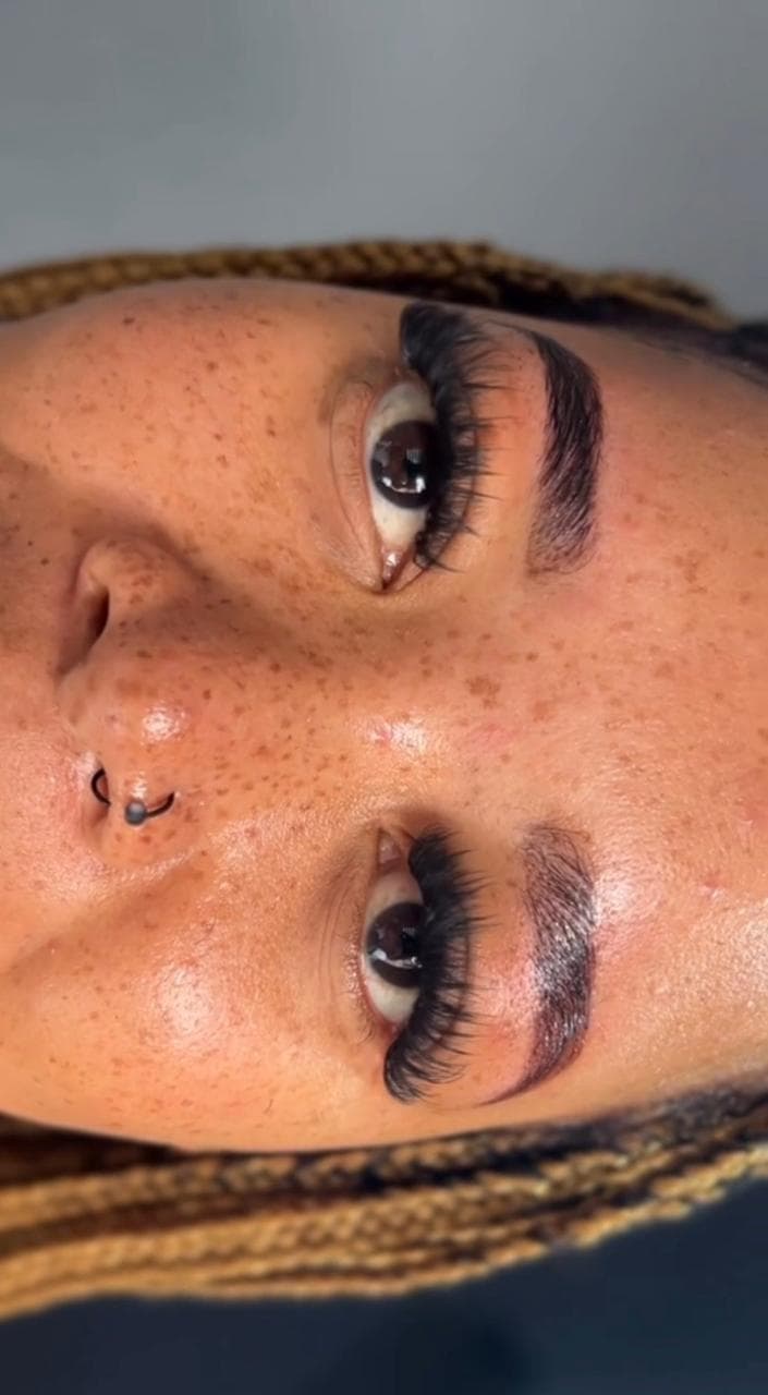 Sassy S — lash and brow work by Srara